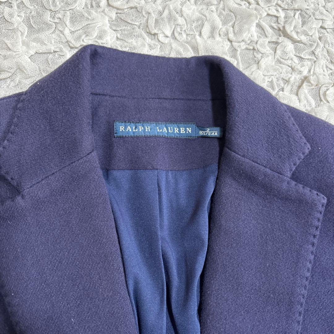 希少　ラルフローレン　ブリオン刺繍 乗馬 クラシック ジャケット　ネイビー　金釦