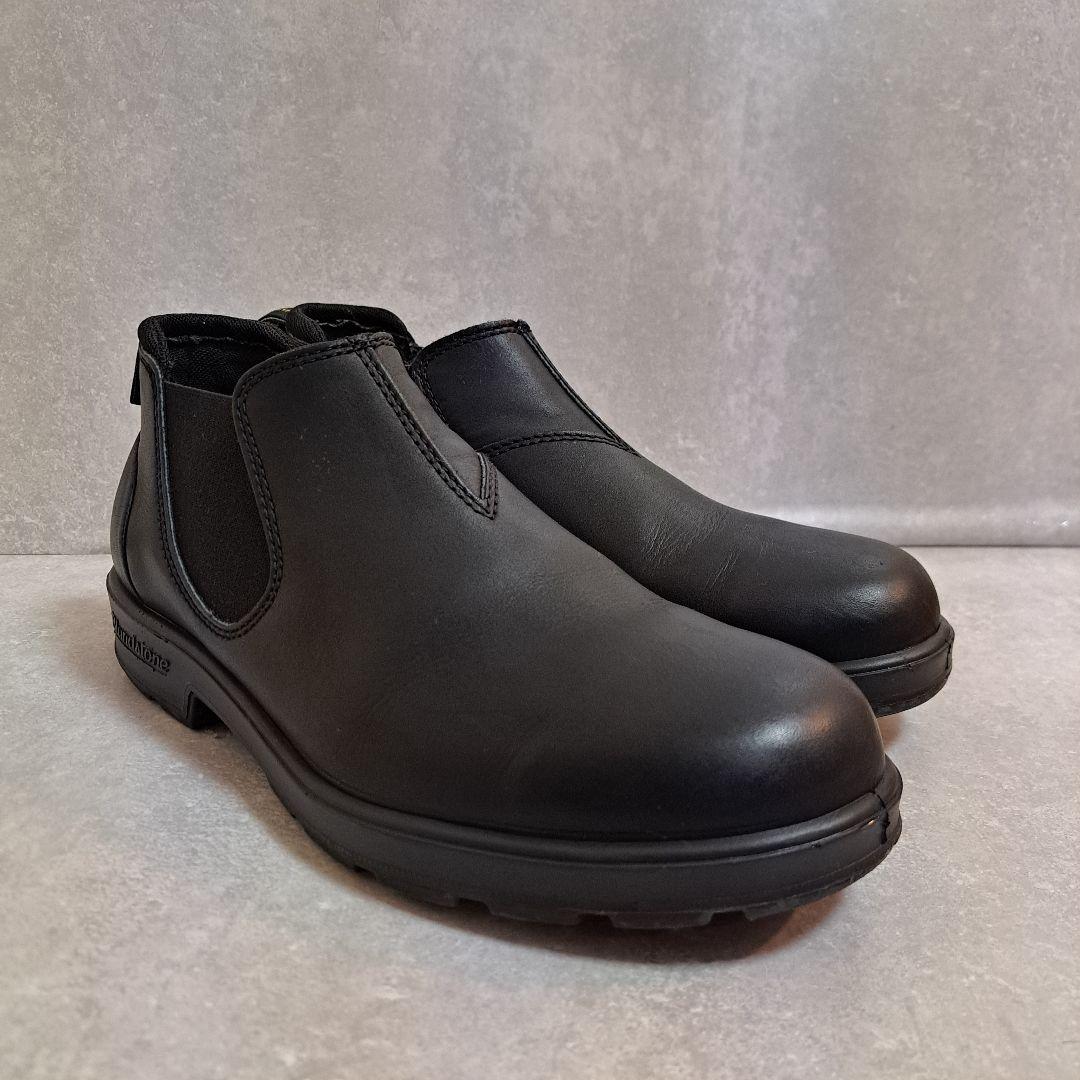 [美品] Blund stone ローカット サイドゴア ブーツ 本革