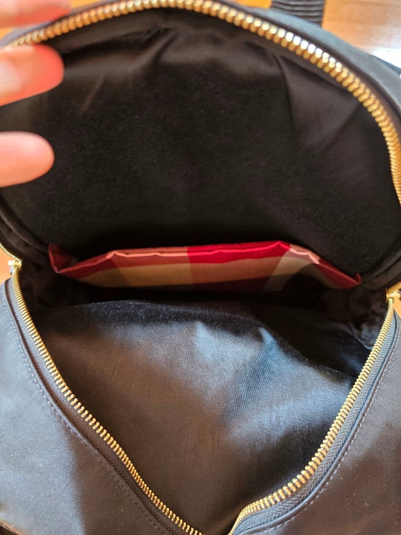 【美品】 ブルーレーベル クレストブリッジ リュック ナイロン 黒