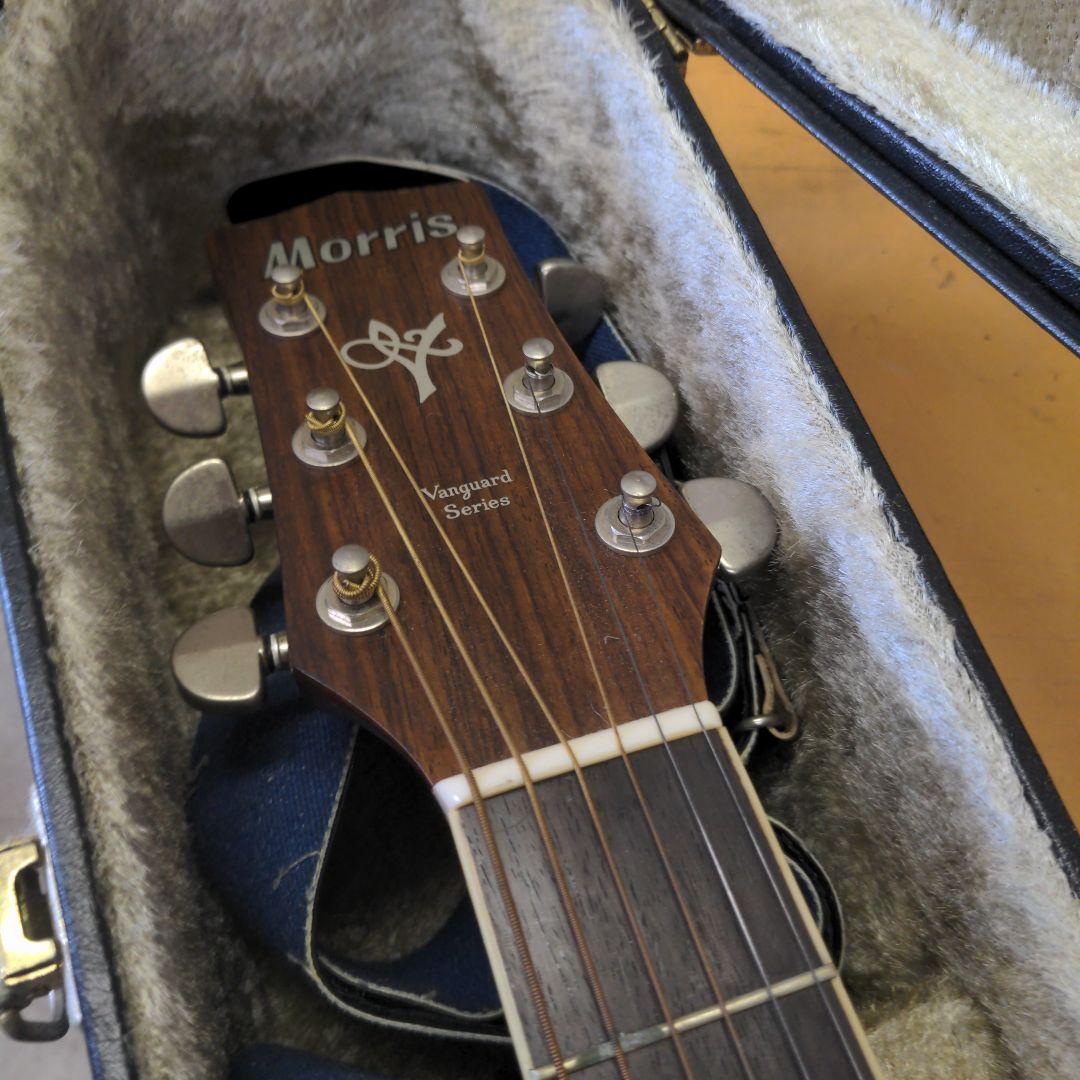 アコースティックギター モーリスMV-701 スプルースボディ ケース付き