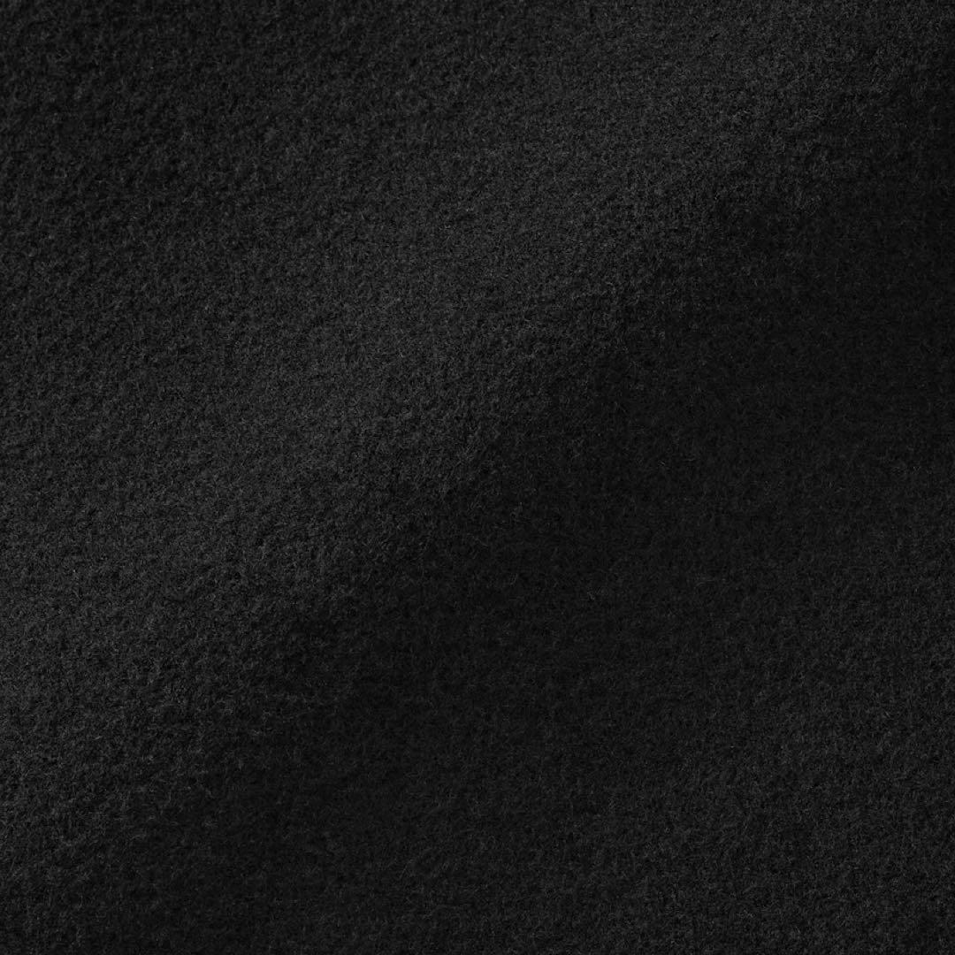 無印　ウール混　ダブルフェイスショートコート