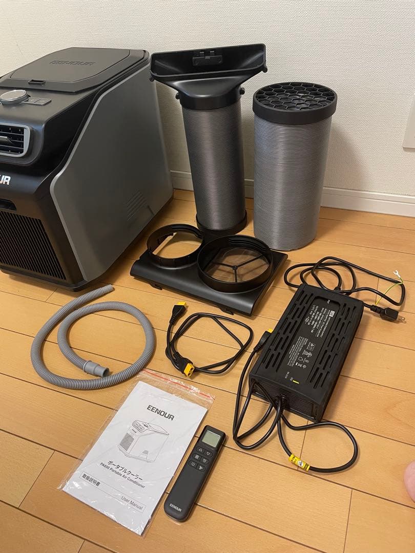【美品・1泊のみ使用】EENOUR ポータブルクーラー ｜キャンプの酷暑対策に！