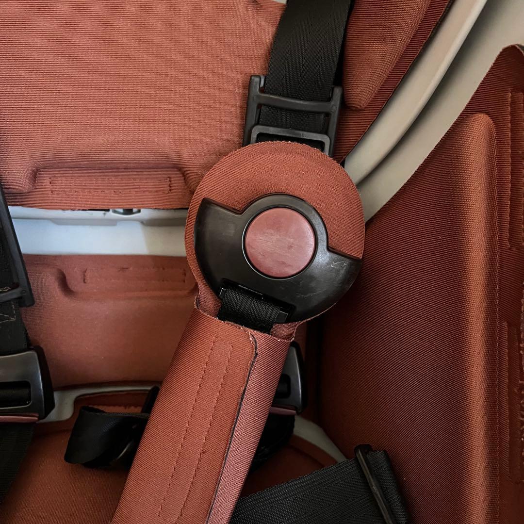 ビッケ モブ フロント チャイルドシート&クッション ブルーグレー bikke