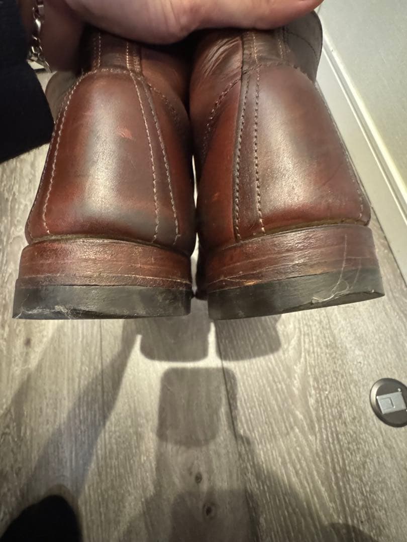 WOLVERINE 1000MILE レースアップブーツ ブラウン