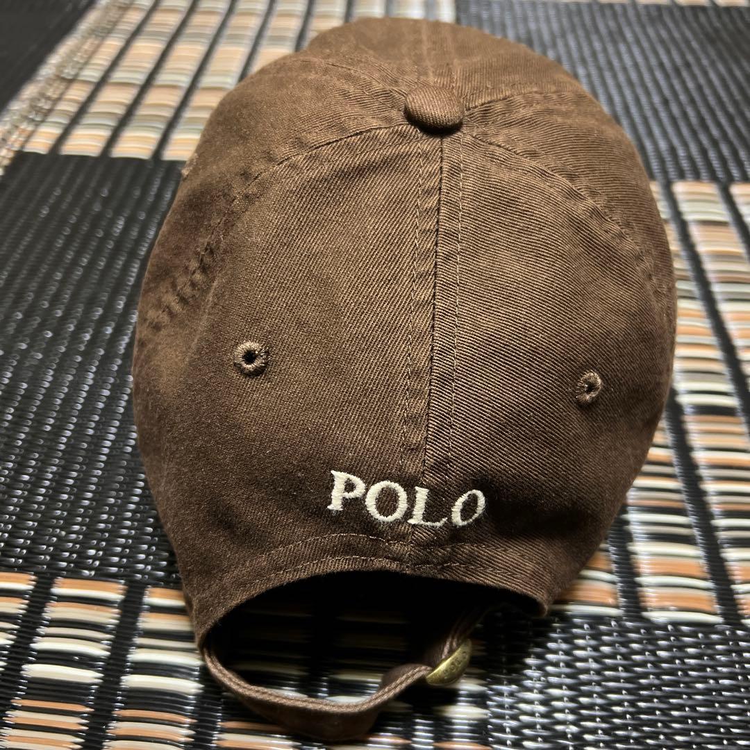 Polo Ralph Lauren ブラウンキャップ