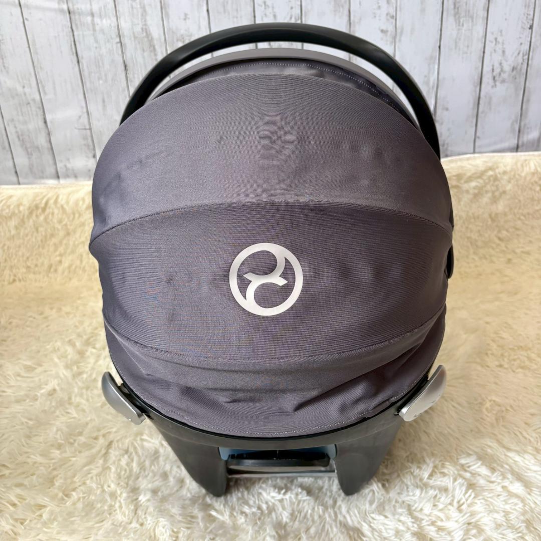 Cybex AtonQ plus ベビーシート アダプター付き 三越伊勢丹限定色