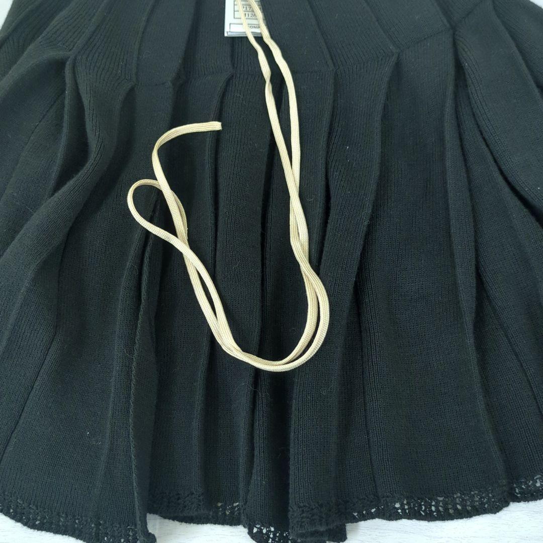 シャネル ケープ ブラック 95% コットン 5%シルク フランス製