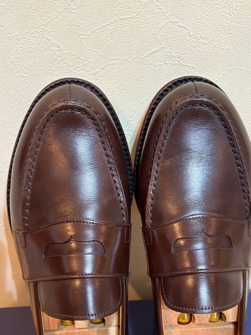 【JALAN SRIWIJAYA】スチール付き　ローファー ブラウン