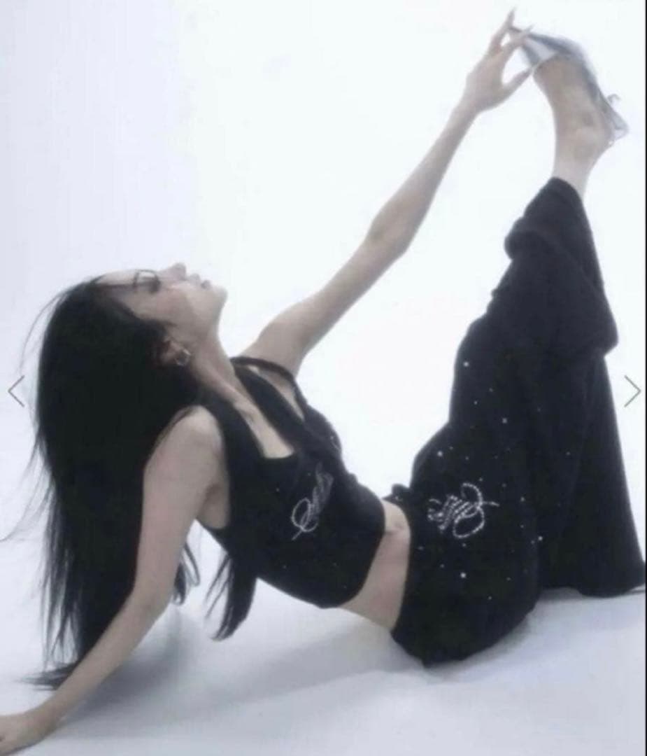 パンツ meltthelady logo gradation pants