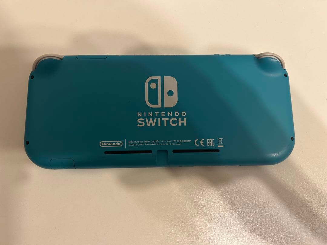 Switch Lite ターコイズブルー 充電器付き フィルム付き