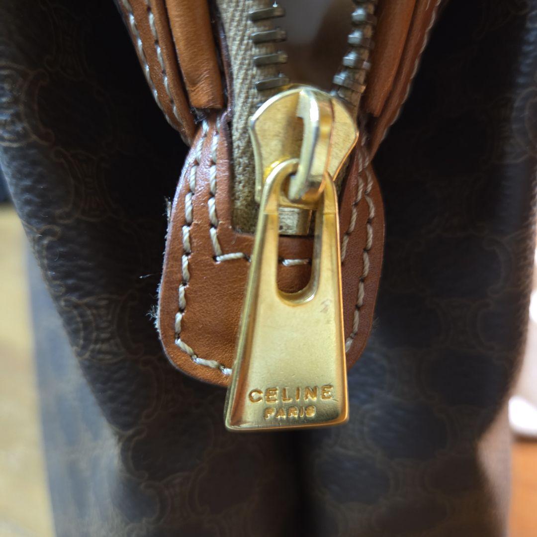 CELINE セリーヌ クラッチバッグ ポーチ大 マカダム柄