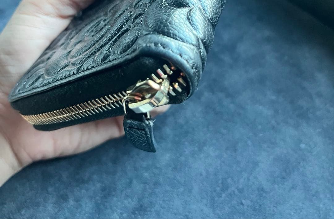 まりりん様　　　　　　　　　　　　　CHANEL カメリア ブラック長財布　美品