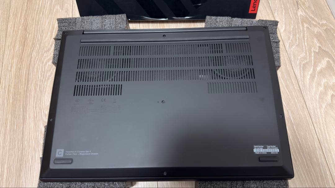 Windowsノート本体 ThinkPad X1 Extreme Gen 4 i7 16GB 1TB