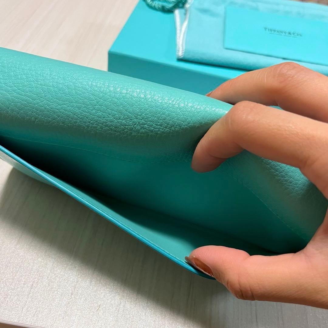 ティファニーキャットストリート　コンチネンタルフラップウォレット長財布