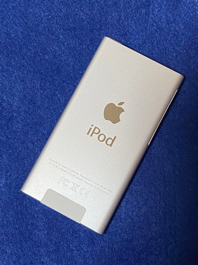 新品バッテリー Apple iPod nano 第7世代 シルバー 程度良好