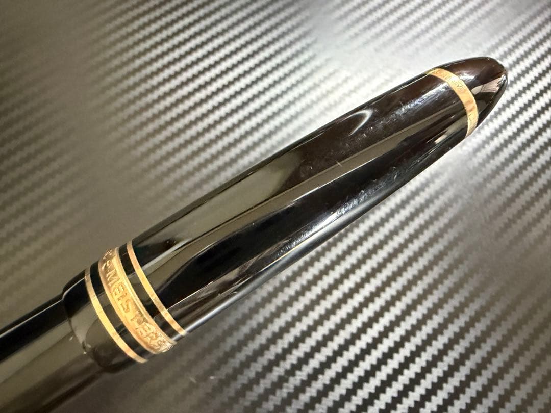 極美品 モンブラン マイスターシュテュック 146 14C 全金 EF 万年筆