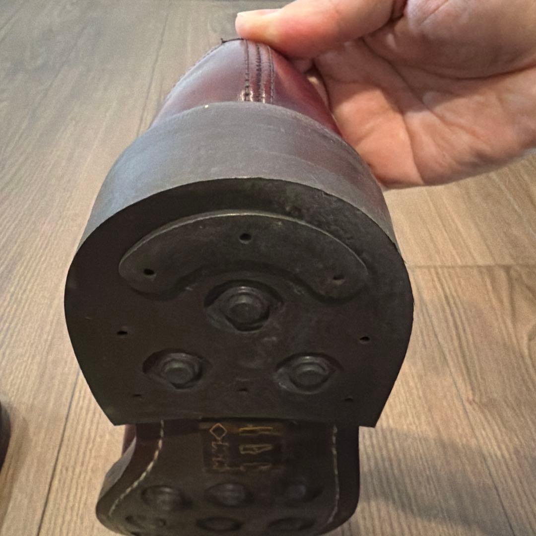 Tricker's ウィングチップシューズ　M7292 バーガンディ