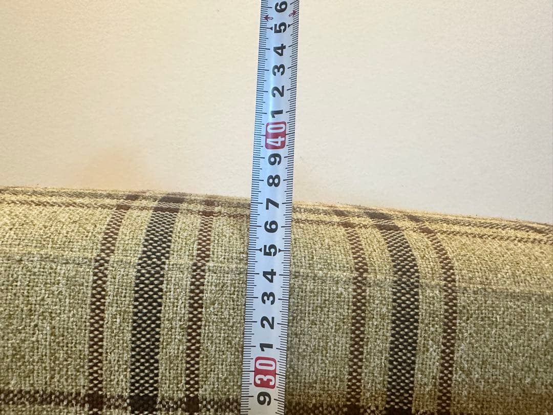 unico VISKA チェック柄オットマン