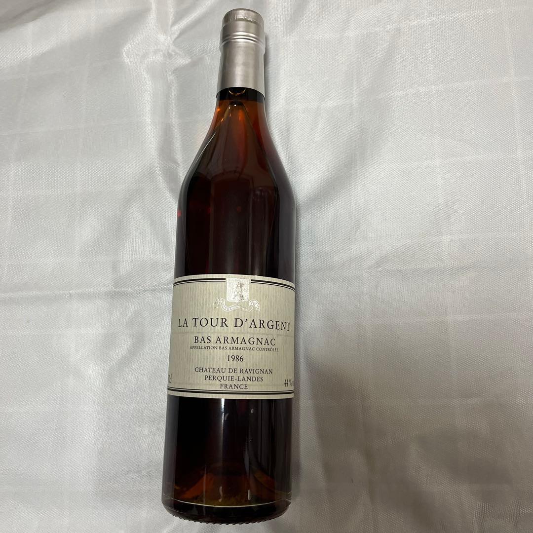 ブランデー LA TOUR D'ARGENT 1986 BAS ARMAGNAC