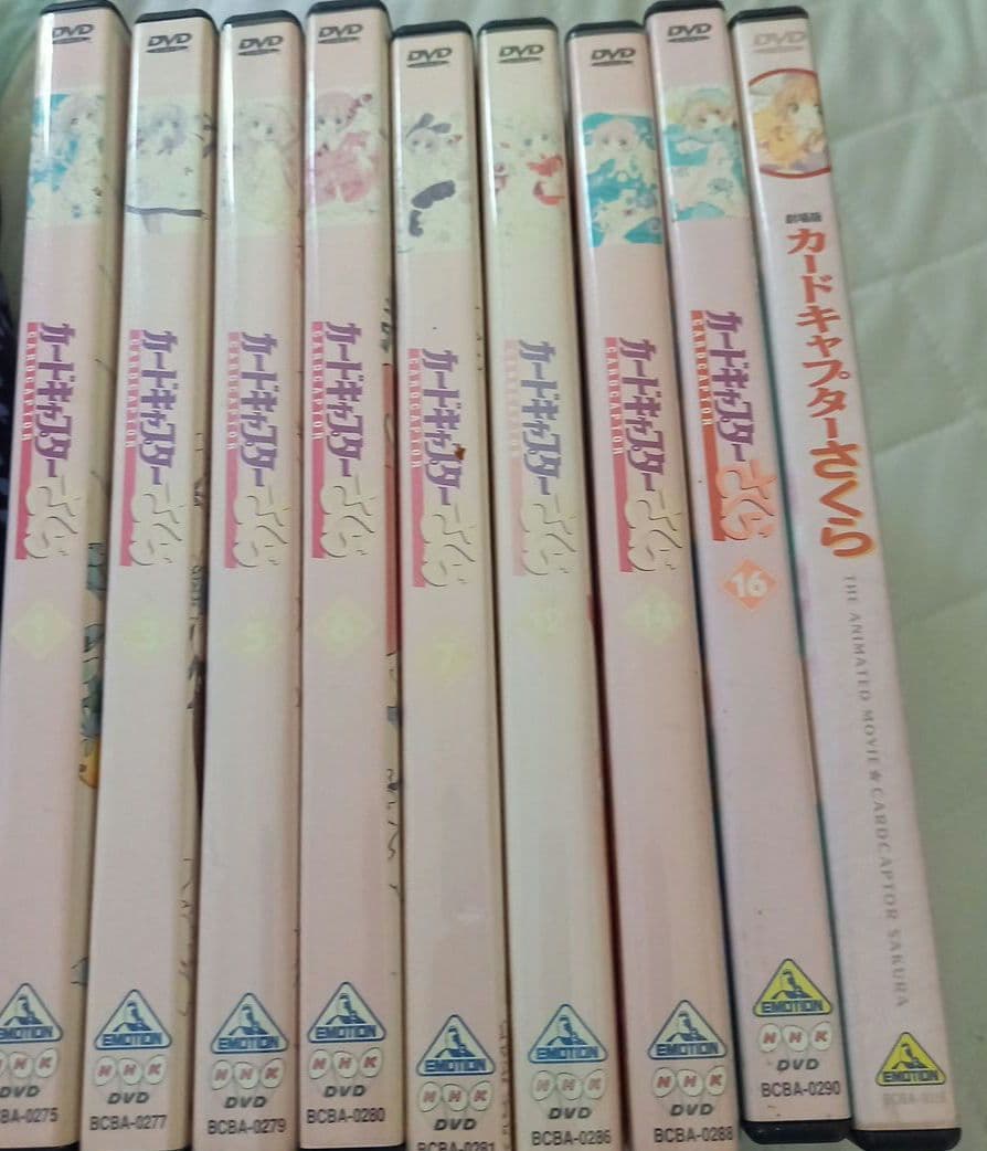 ★カードキャプターさくら★DVD★劇場版付き★9本セット♪