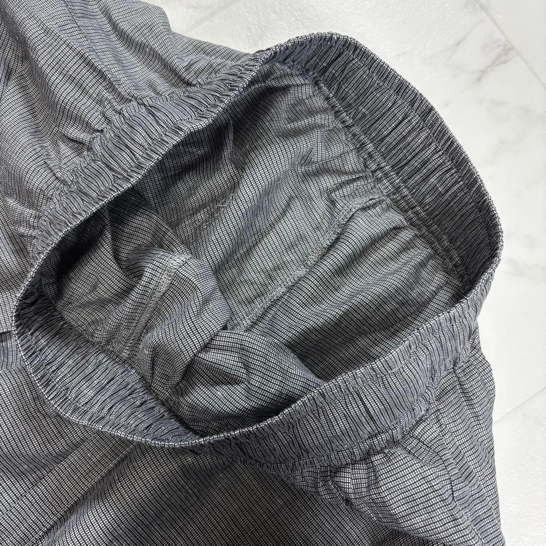 【美品】中川政七商店 セットアップ リネンブレンド 長袖シャツ イージーパンツ