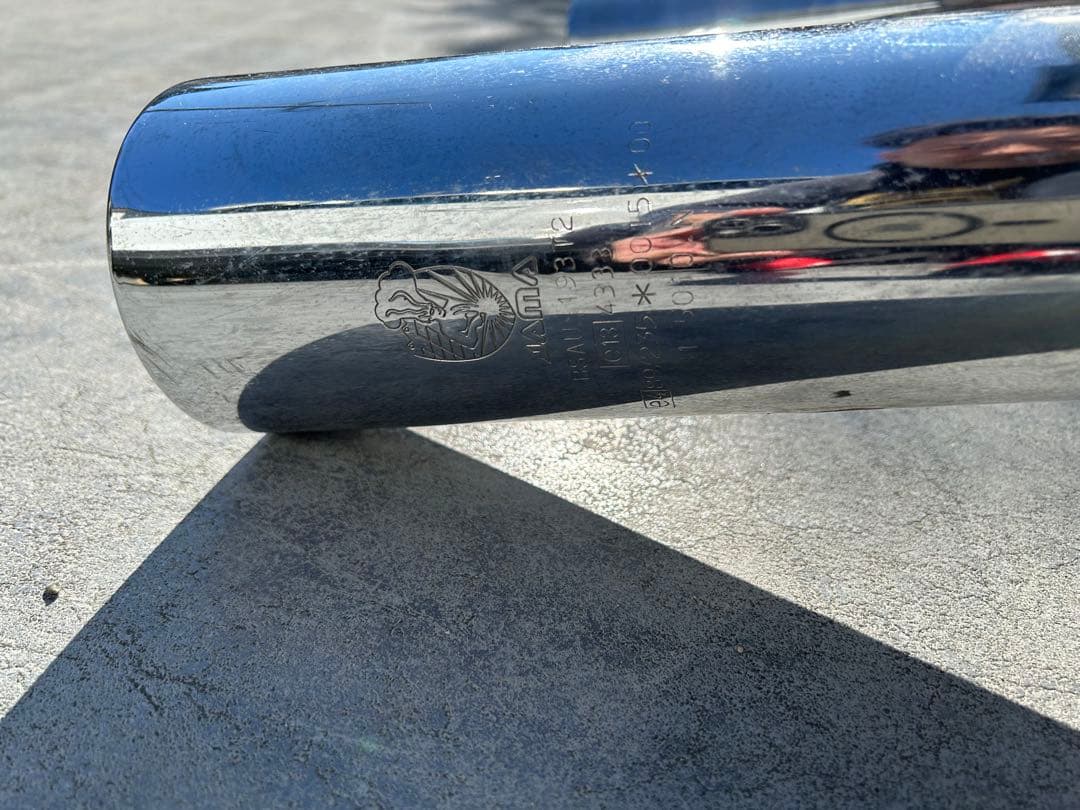 ステンレス ダブルエンドマフラー　CB400T