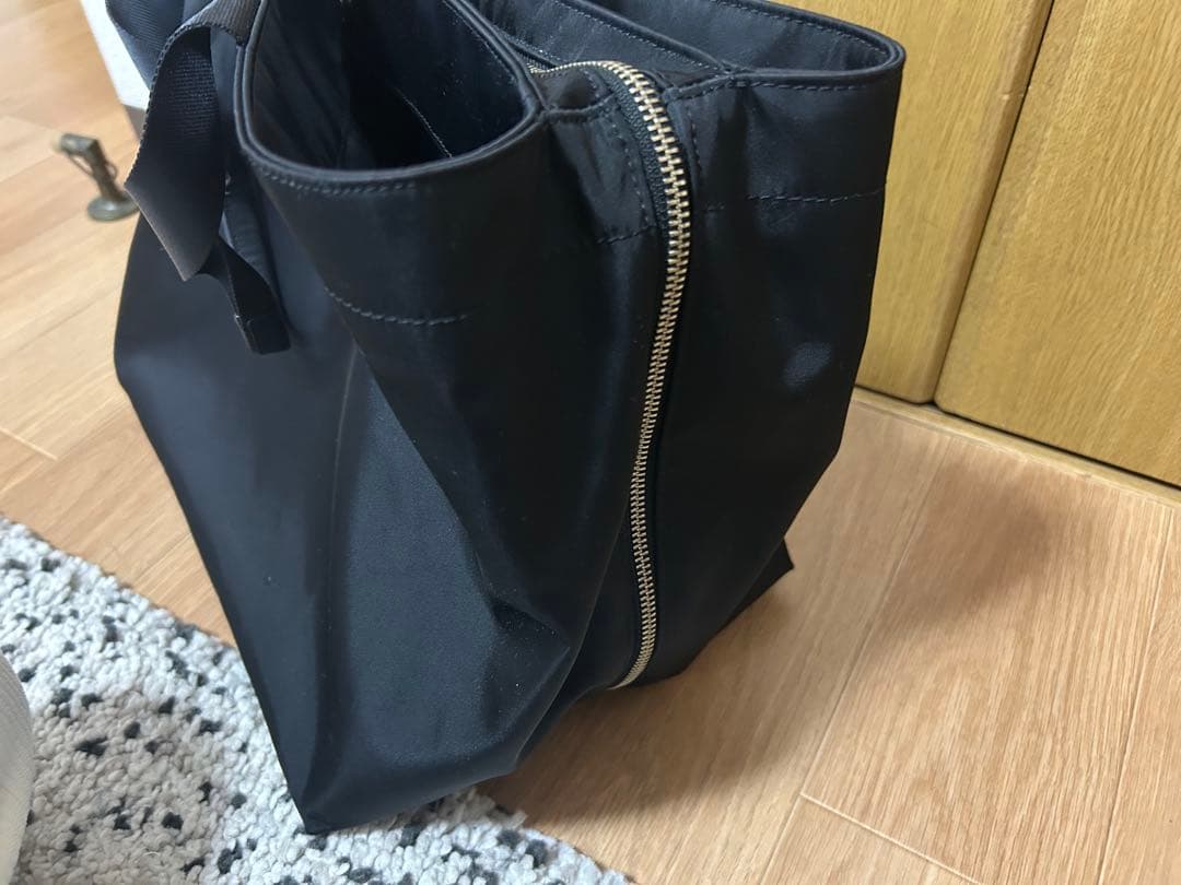 ジルサンダー　ネイビー　ショルダーバッグ　旅行バッグ　ナイロン　2way