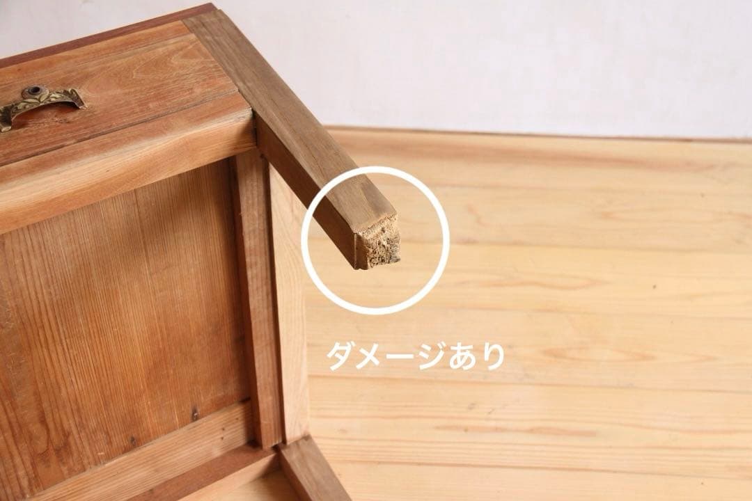 剥離家具　センターテーブル　M016　古道具　古家具　ビンテージ　アンティーク