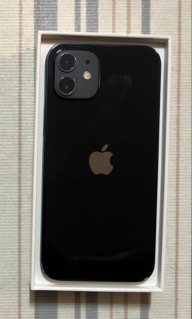 訳品Apple SIMフリー iPhone 12 128GB ブラック