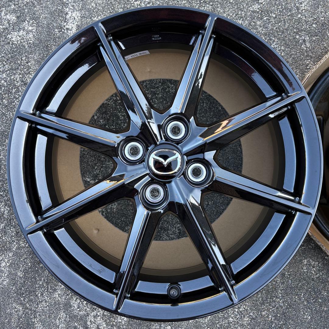 【USED】ロードスターND5RE 純正16㌅ホイール ブラックメタリック 2本