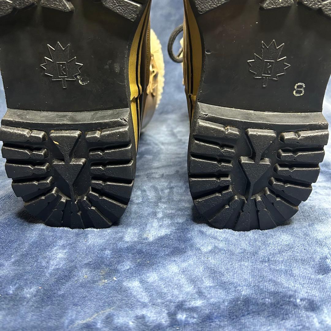 激レア SOREL ソレル CARIBOU カナダ製　メイプルロゴ