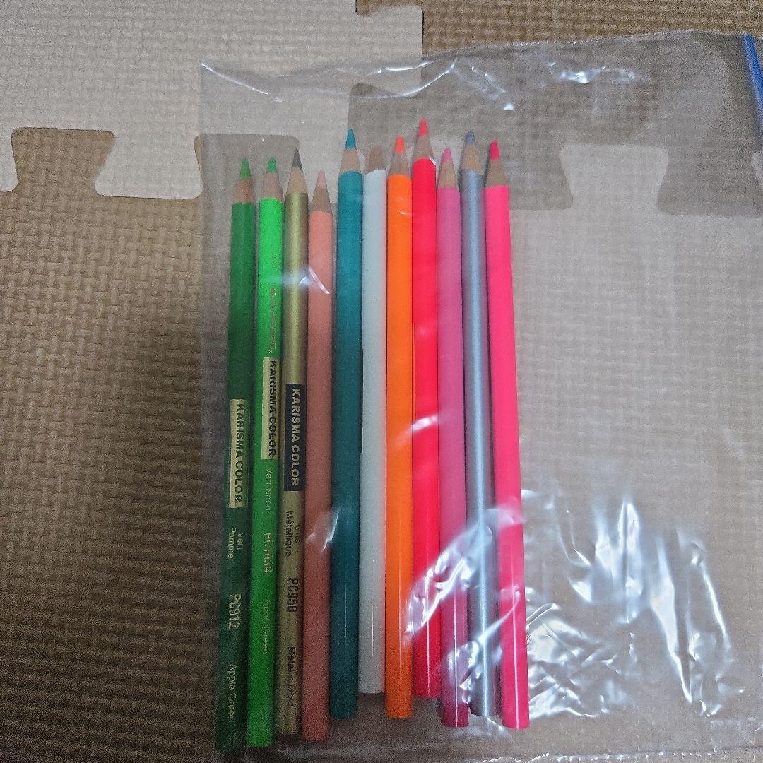 KARISMA COLOR 色鉛筆 93本+11本 セット スケッチブック付き