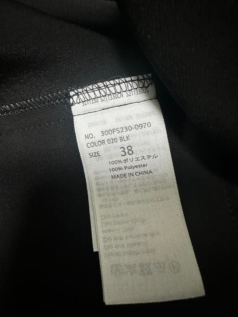 お値下げ不可！enfold ブラックジャケット サイズ38