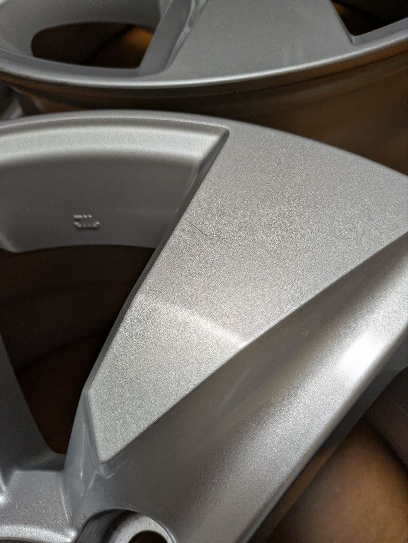 【aaaaa①】トヨタ 17インチ シルバー ホイール