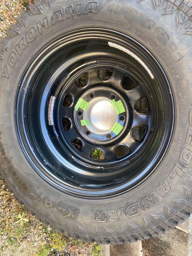 ハイエースDAYTONA15インチYokohamaGeolandar X-AT