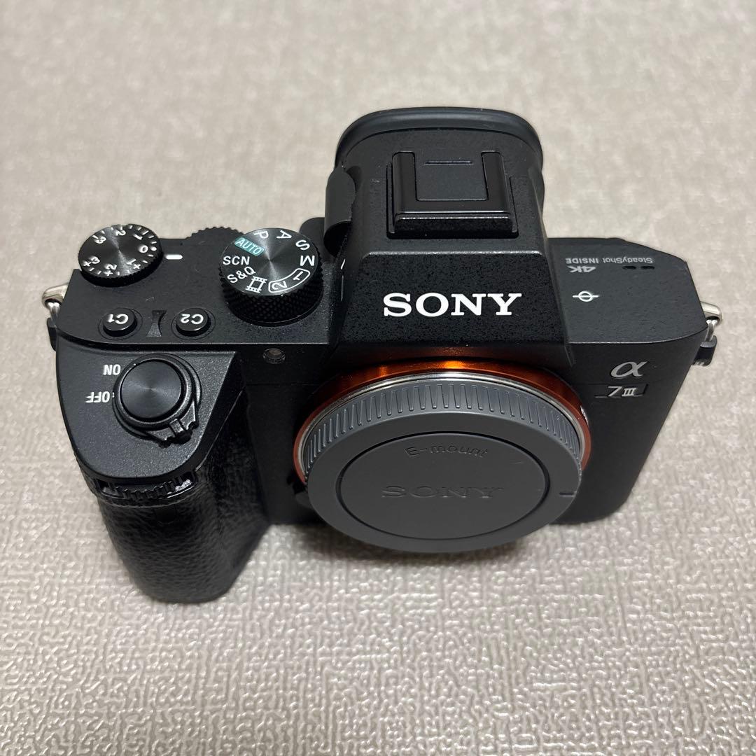 SONY α7 III ミラーレス一眼 本体 箱付き