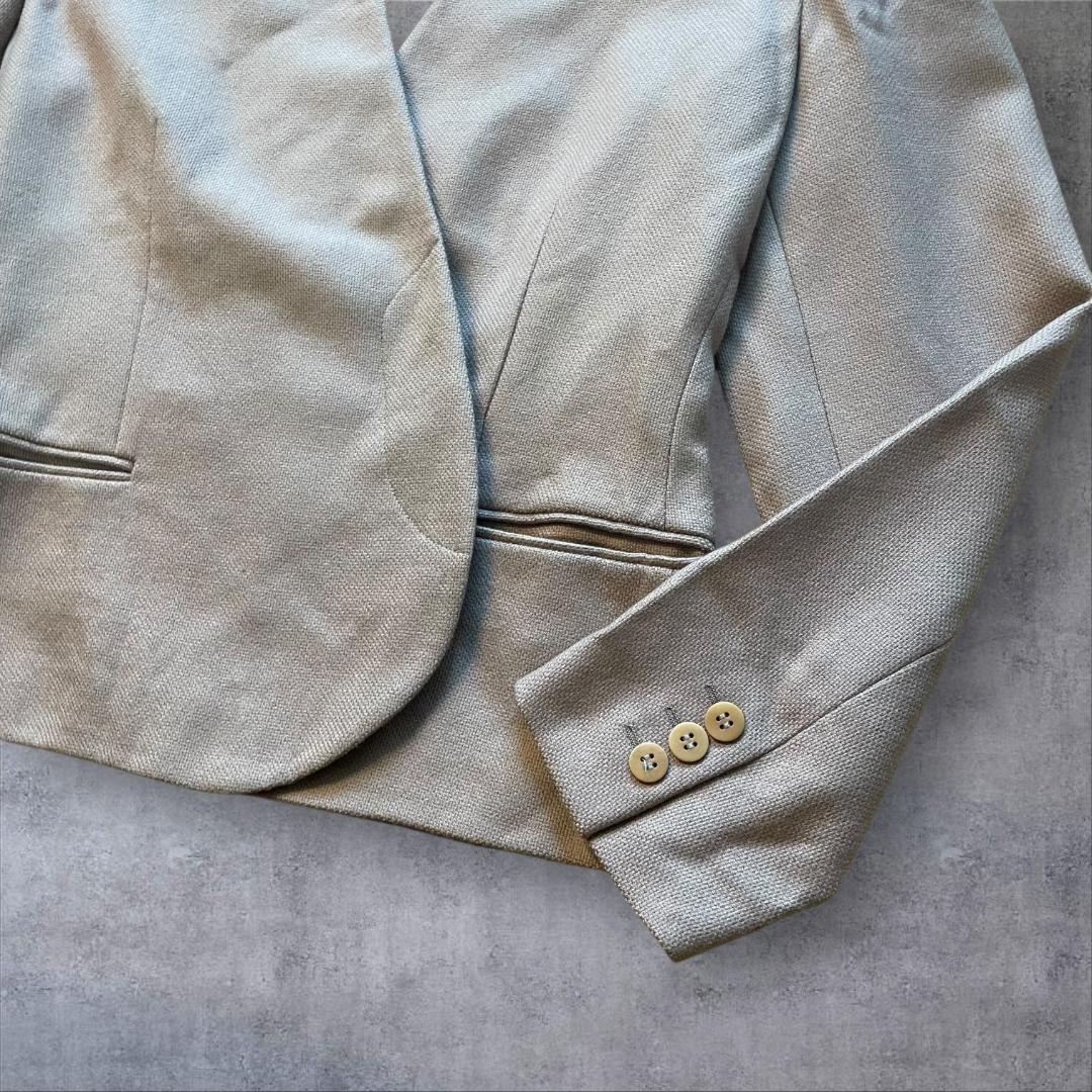 イタリア製 GIORGIO ARMANI ノーカラージャケット