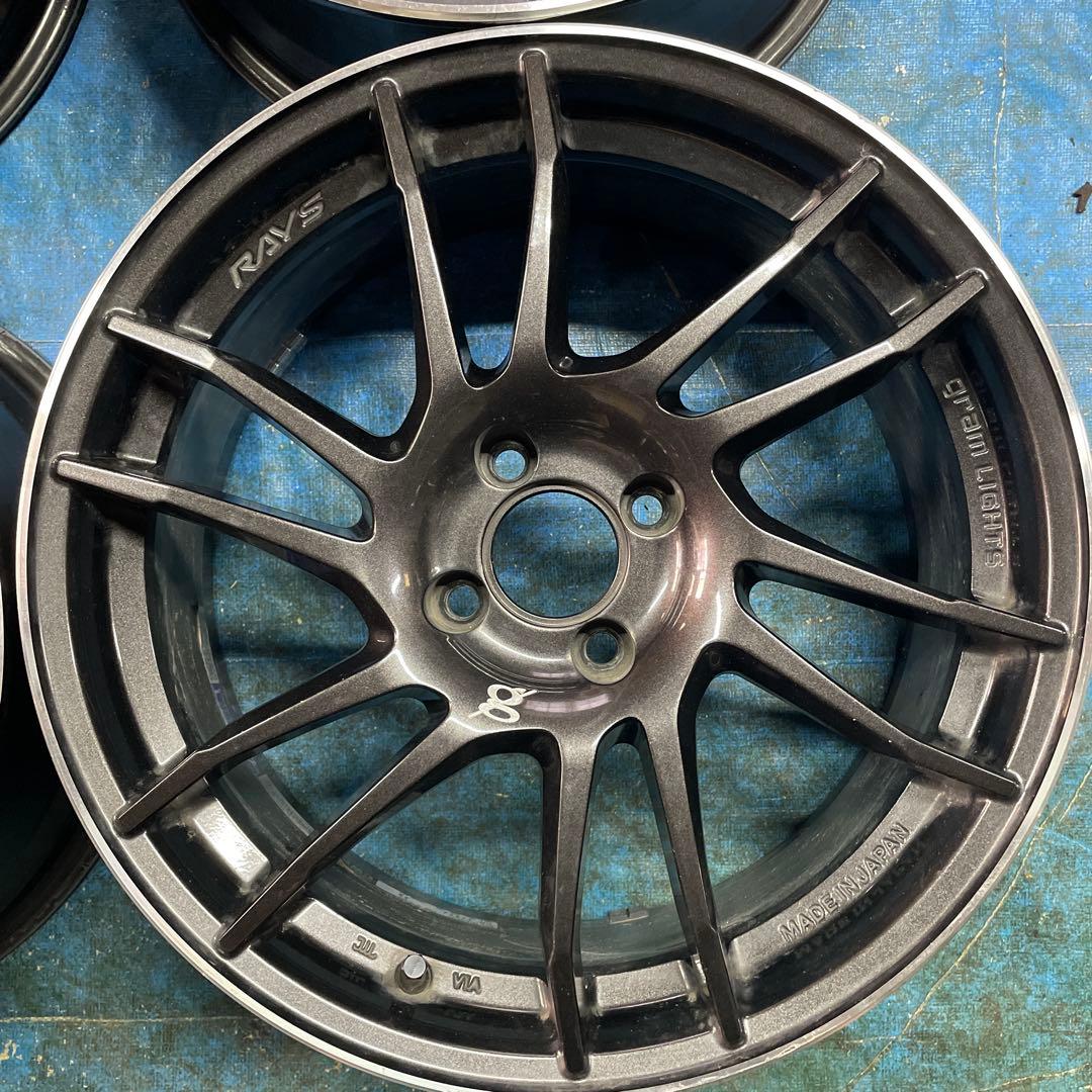 17インチ ホイールのみ　4本　RAYS レイズ　4穴