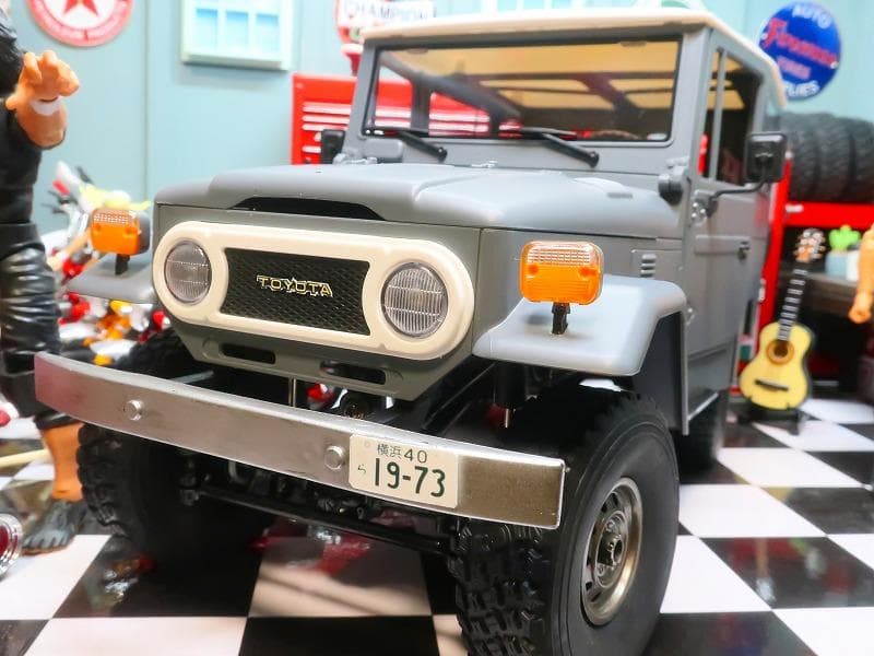 ランクル40 ランドクルーザー BJ40風 カスタム RC クローラー ラジコン