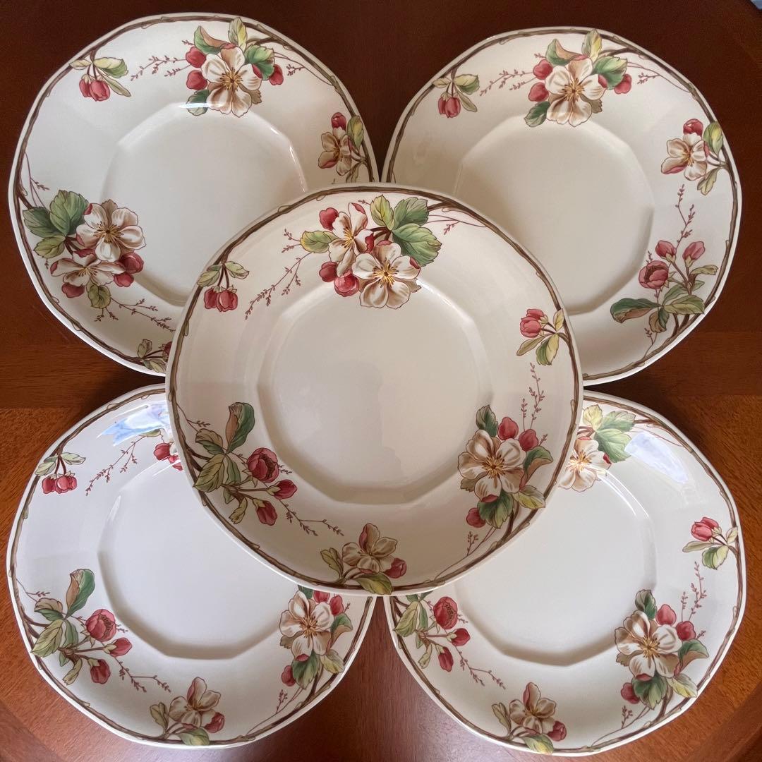 【レア美品】ビレロイ＆ボッホ★ポートベロ★ディナー皿　5枚