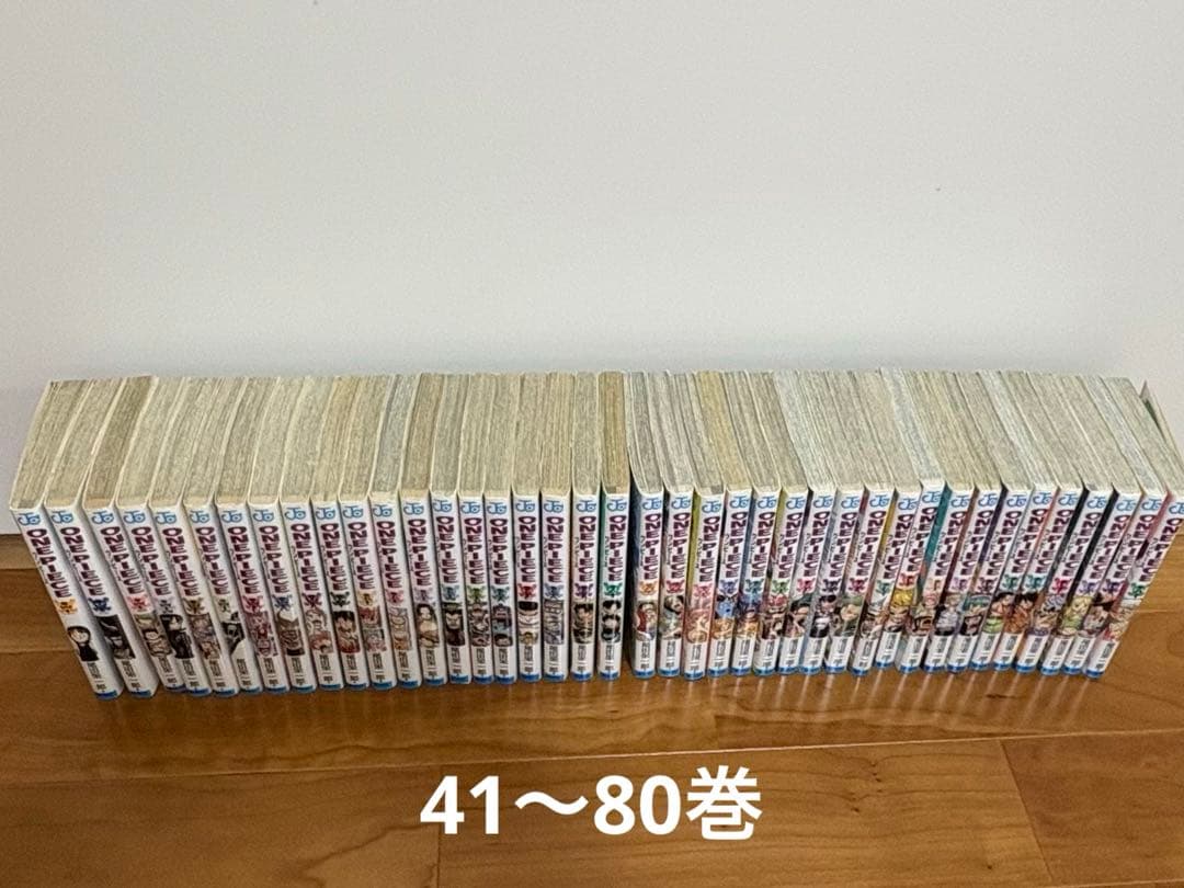 激レア初版1巻含む非全巻セット　ワンピース 1〜104巻+入場特典3冊