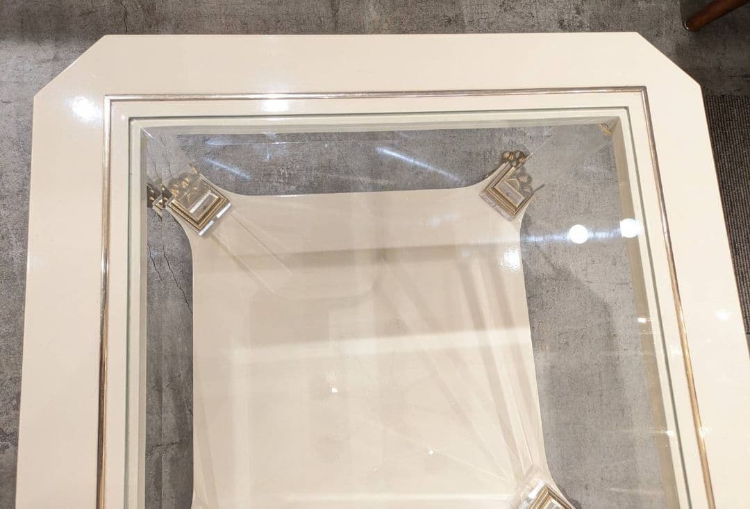 1【高級45万】 イタリア センターテーブル エレガント 猫脚 テーブル 小