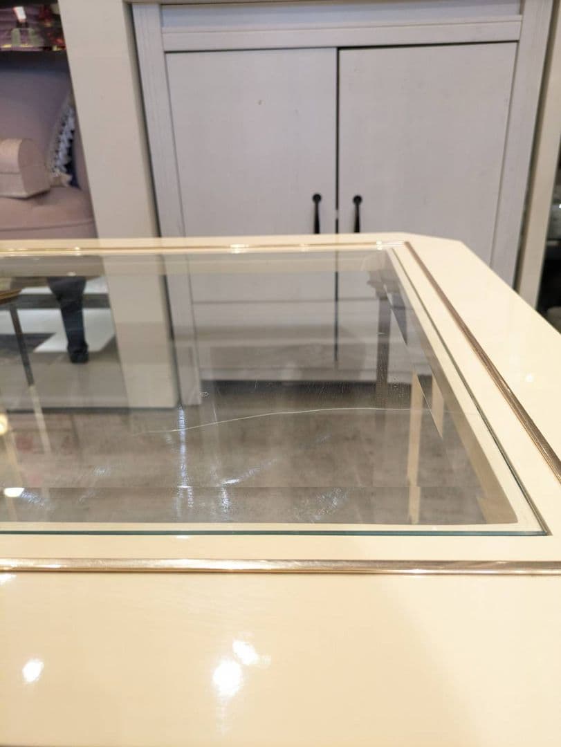 1【高級45万】 イタリア センターテーブル エレガント 猫脚 テーブル 小