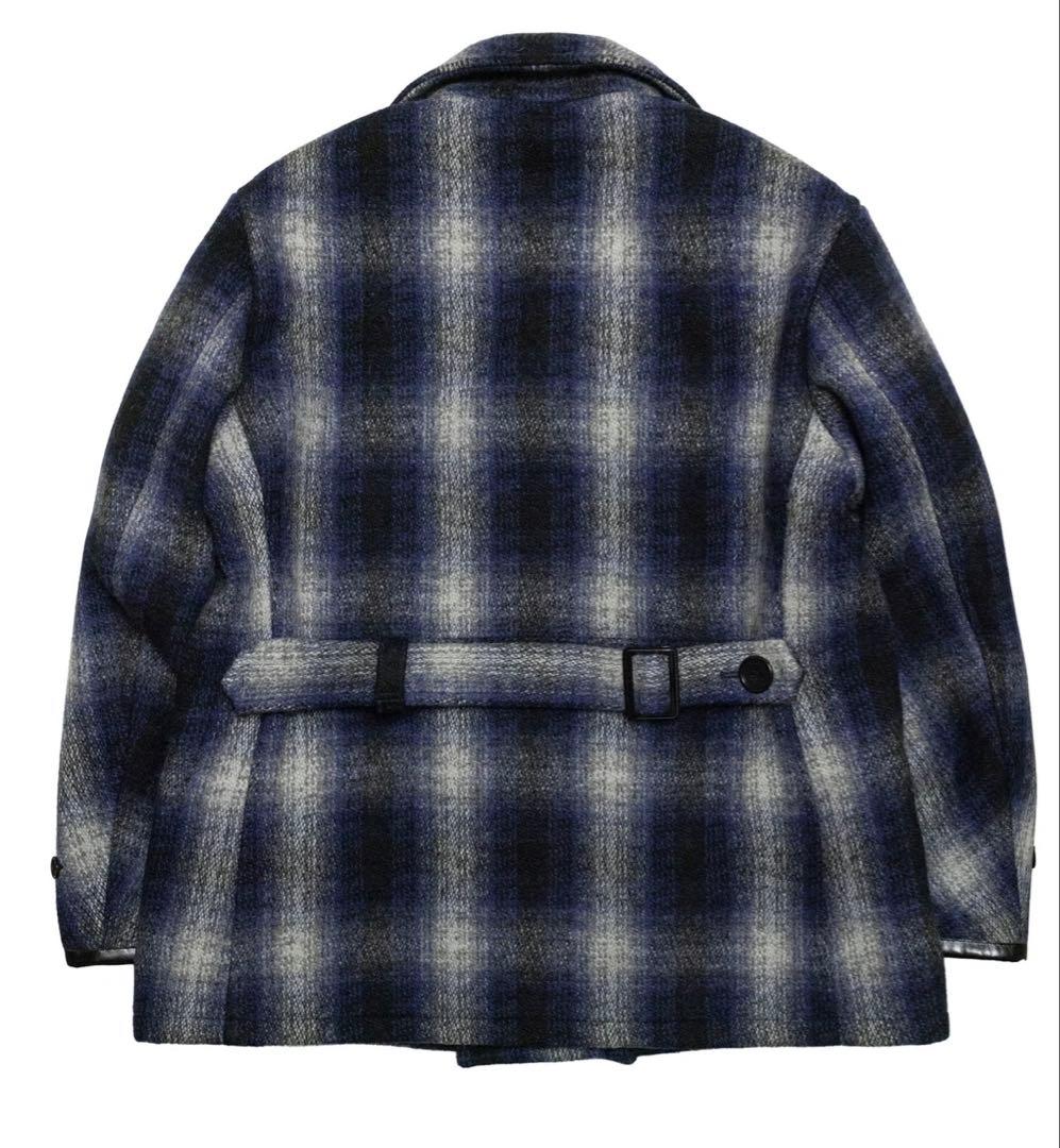 ジャケット・アウター 24fw SC SUBCULTURE OMBRECHECK P-COAT 2