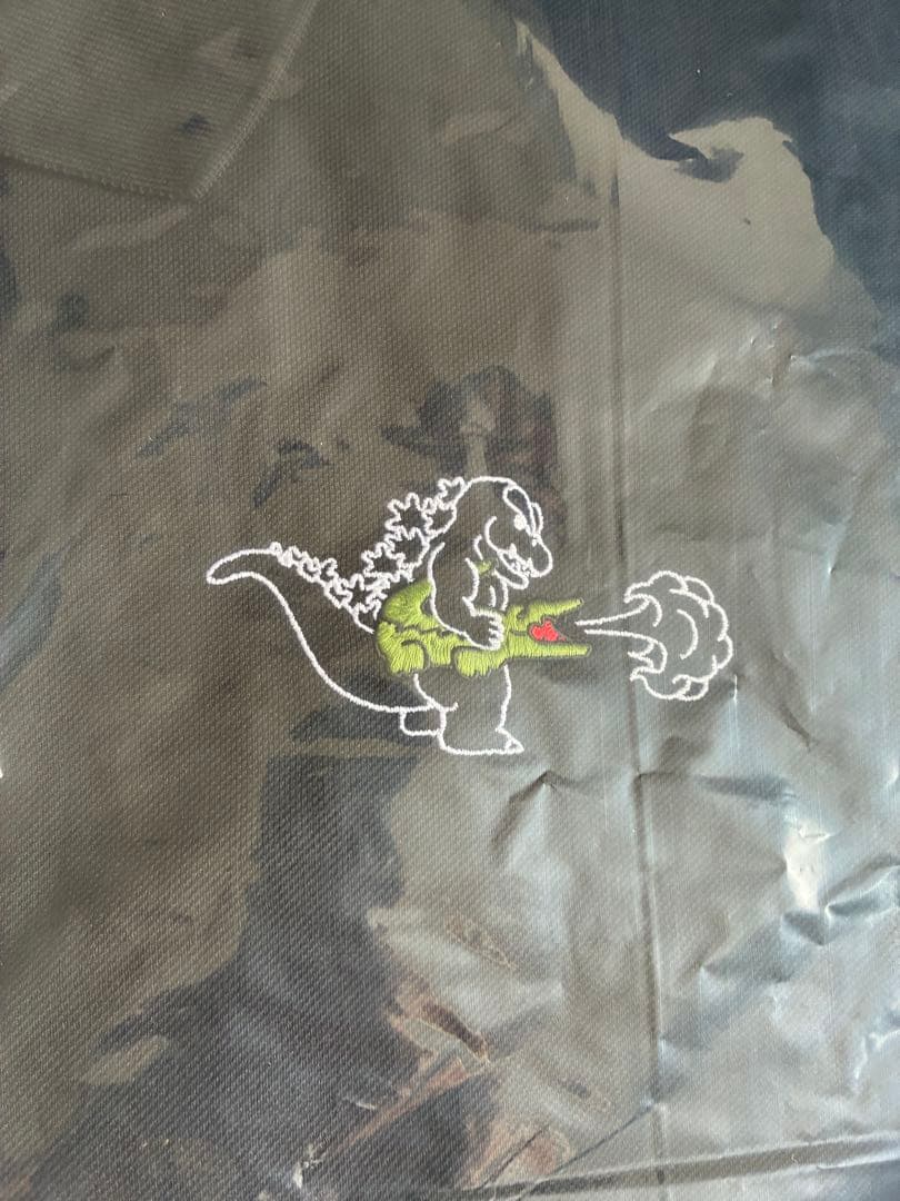 ラコステ ゴジラ ポロシャツ ブラック 新品未開封