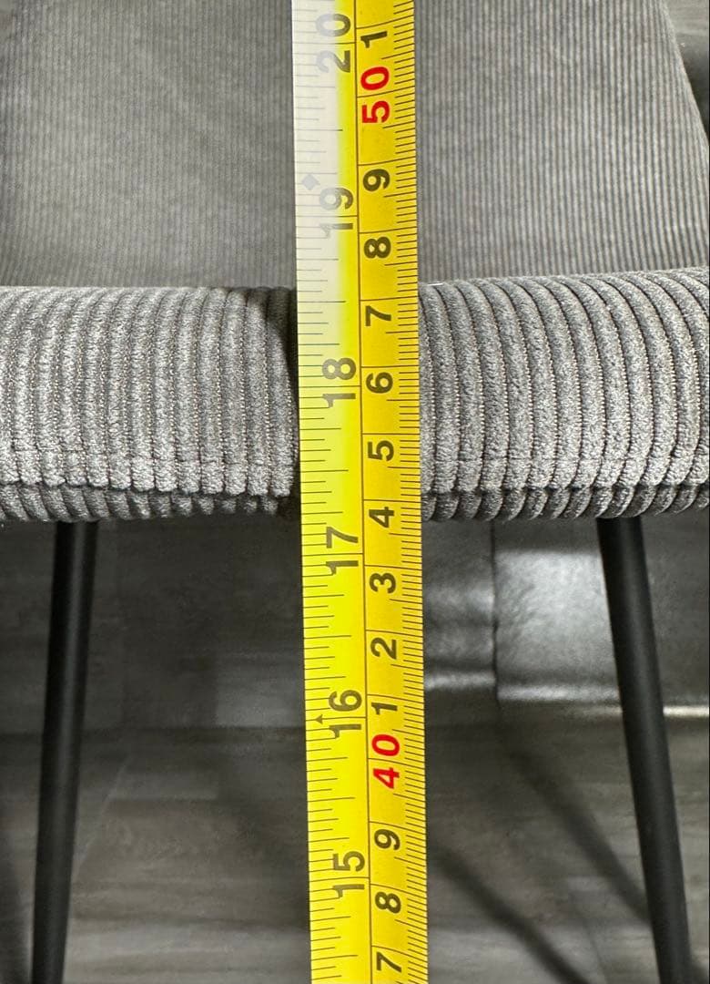 期間限定！新品 ダイニングチェア 椅子 インテリア グレー 4脚セット 送料込み