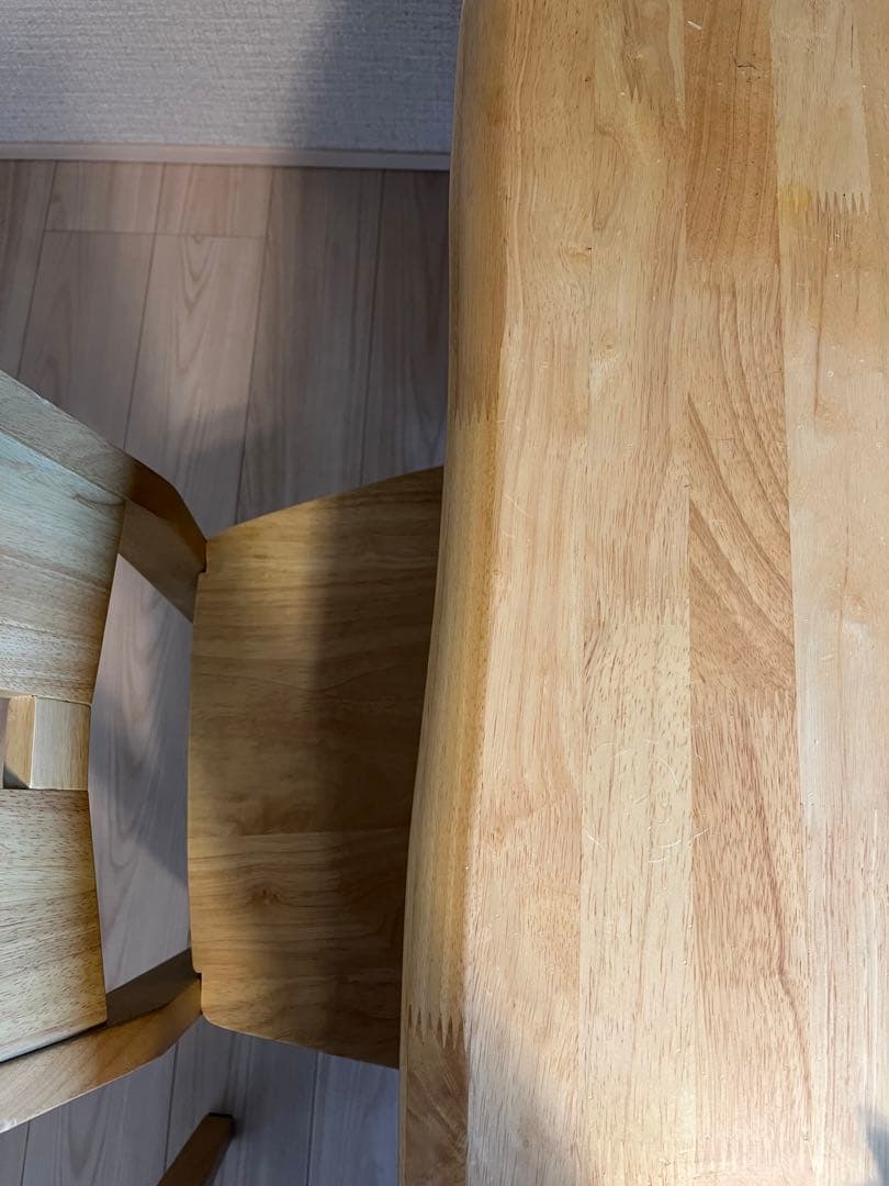 値下げ❣️天然木【郵送不可】HANS dining テーブルセット