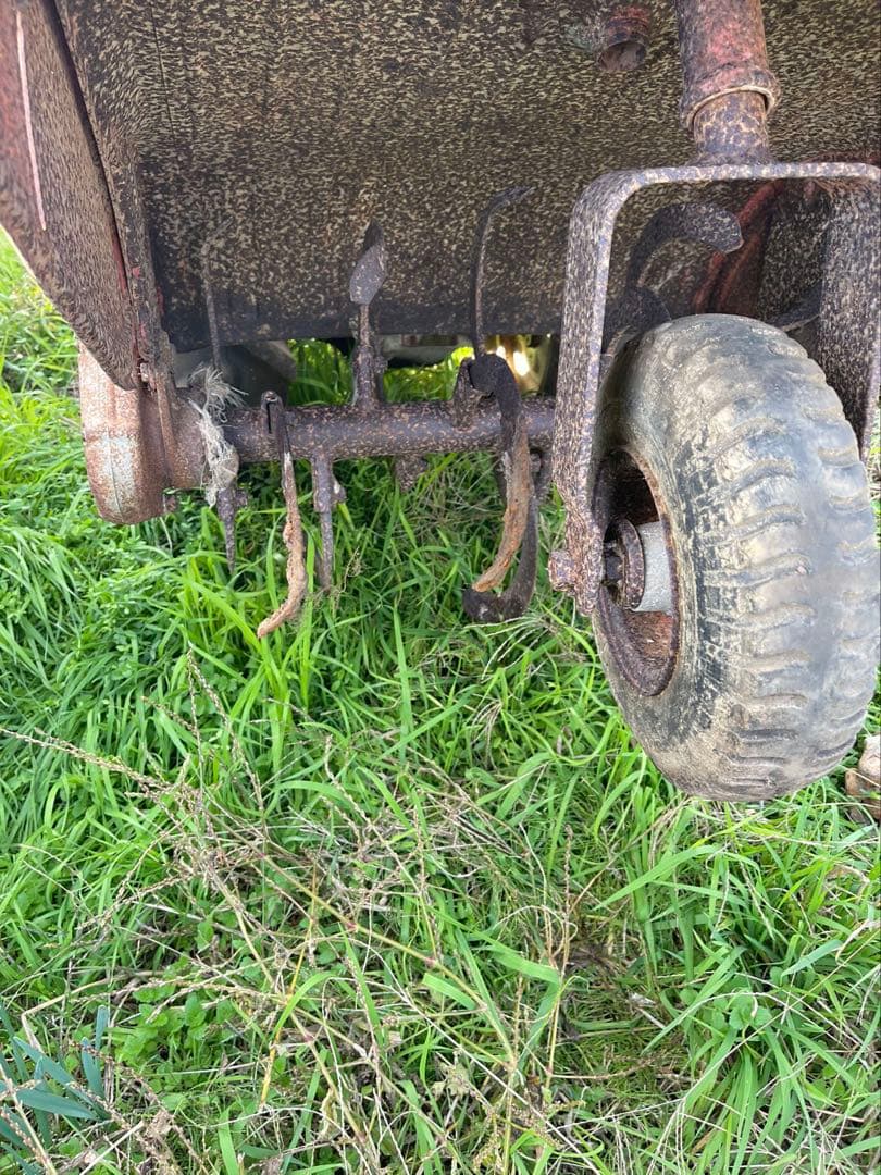 F90ホンダレトロ動作未確認です。　　ディーゼル管理機耕耘機耕運機9馬力引取限定