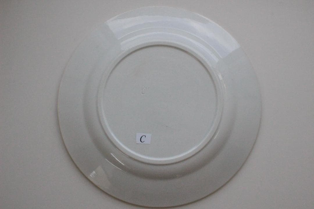 【C】バドンヴィレーさくらんぼのデザートプレートフランスアンティーク