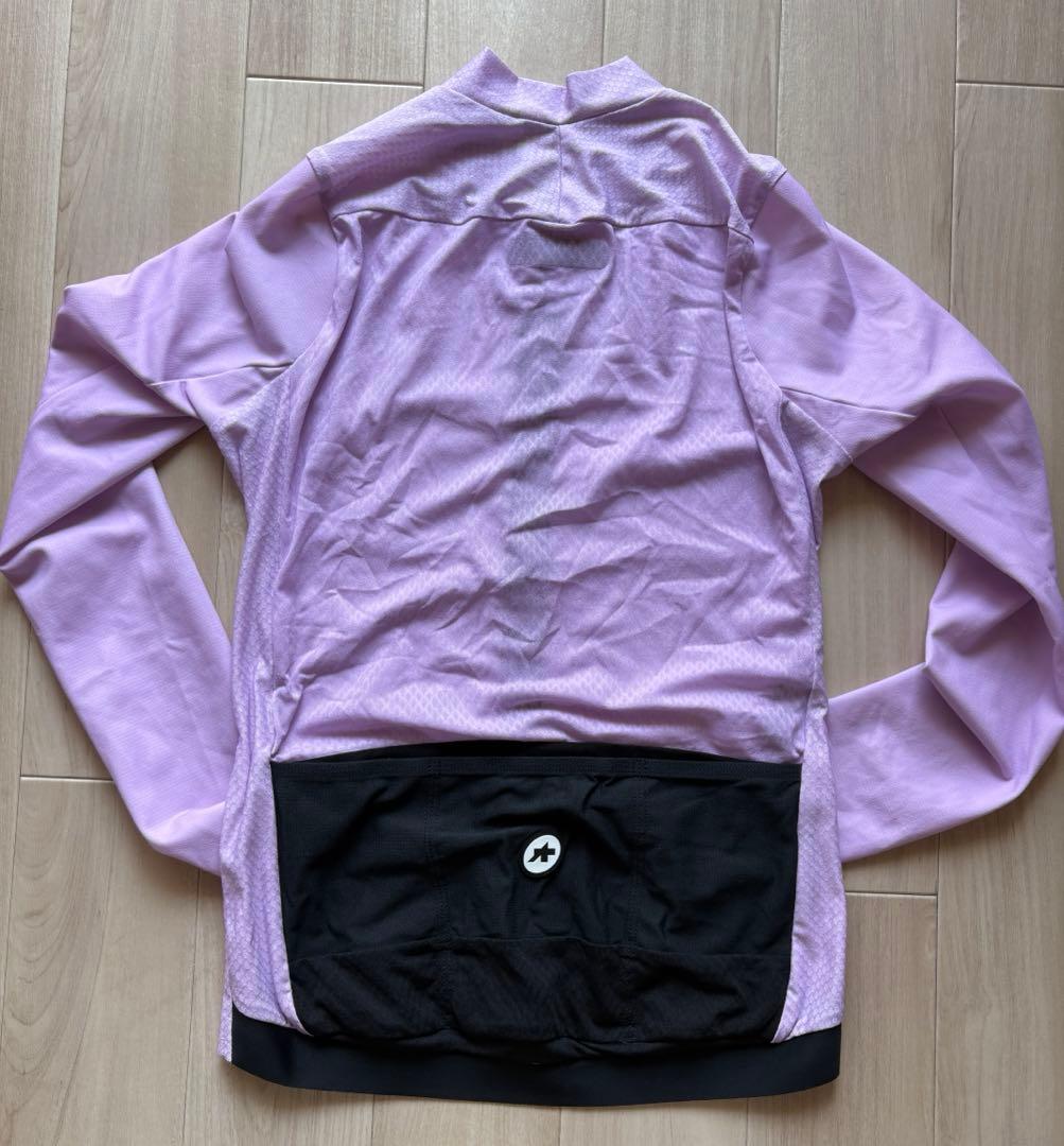 (白熊)assos 夏用長袖ジャージ レディースXS